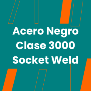 Acero Negro Clase 3000 Socket Weld
