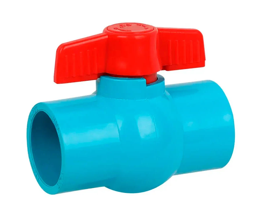 Válvula de bola PVC SO 1 valvula bola pvc