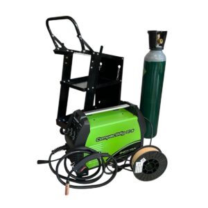 OLDADORA COMPACTMIG 130 INDURA+ Cil MIG + Reg+ Carro + rollo 5 kg